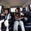 Evenflo Revolve 360 Slim 2-in-1 Rotational Convertible Car Seat - Canton Black [Dimensions (Overall) 24.3 Inches (H) x 16.75 Inches (W) x 21, Weight 33.6 Pounds, Suggested Age 0-6 