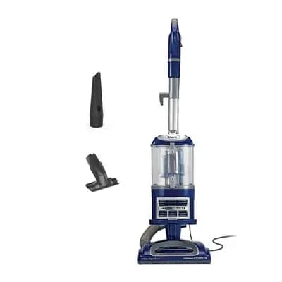 Shark Navigator Lift-Away Deluxe Upright Vacuum NV360 9.5" Cleaning Path Blue [15.96 Pounds, .9 Quart, 25 Feet]