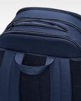 Nike Brasilia Backpack (Extra Large, 30L) Midnight Navy/Black/White [100% polyester, Spot clean, ONE SIZE]