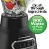 Hamilton Beach Kitchen System 3-in-1 Blender with 52oz Food Processor Glass [11 Pounds, Plastic, 52 Ounces]