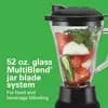 Hamilton Beach Kitchen System 3-in-1 Blender with 52oz Food Processor Glass [11 Pounds, Plastic, 52 Ounces]