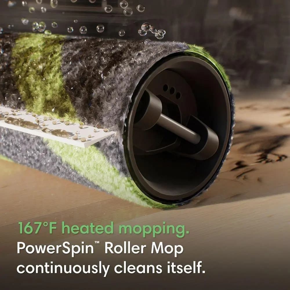 iRobot Roomba Max 775 Combo Robot + AutoWash Dock Black [14.7 (L) x 14.4 (W) x 4.1 (H), 12.787, 6000 mAH, LFP]