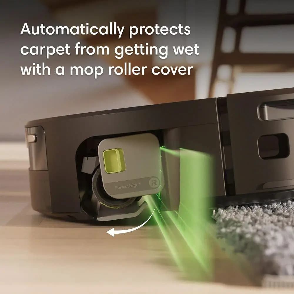 iRobot Roomba Max 775 Combo Robot + AutoWash Dock Black [14.7 (L) x 14.4 (W) x 4.1 (H), 12.787, 6000 mAH, LFP]