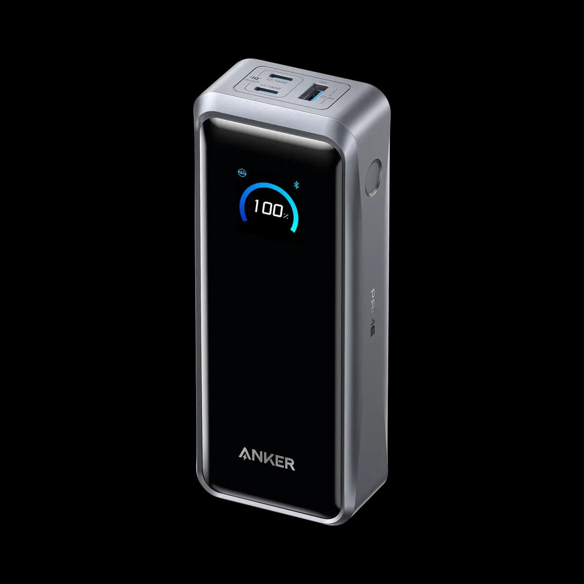 Anker Prime Power Bank (26K, 300W) [26,250mAh, 300W Max, 6.3 × 1.5 × 2.5 in (159.9 × 38 × 62.7 mm)]