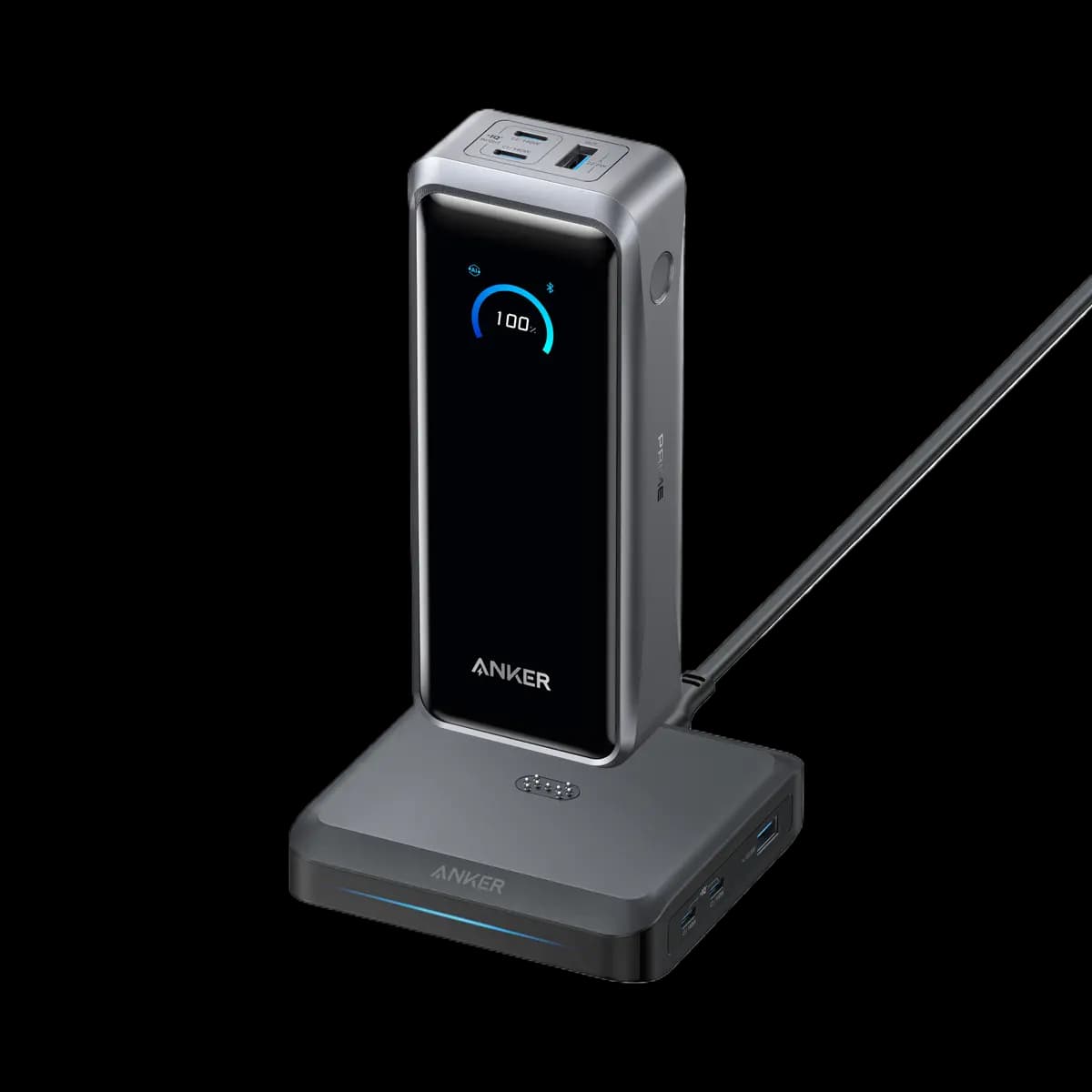 Anker Prime Power Bank (26K, 300W) [26,250mAh, 300W Max, 6.3 × 1.5 × 2.5 in (159.9 × 38 × 62.7 mm)]