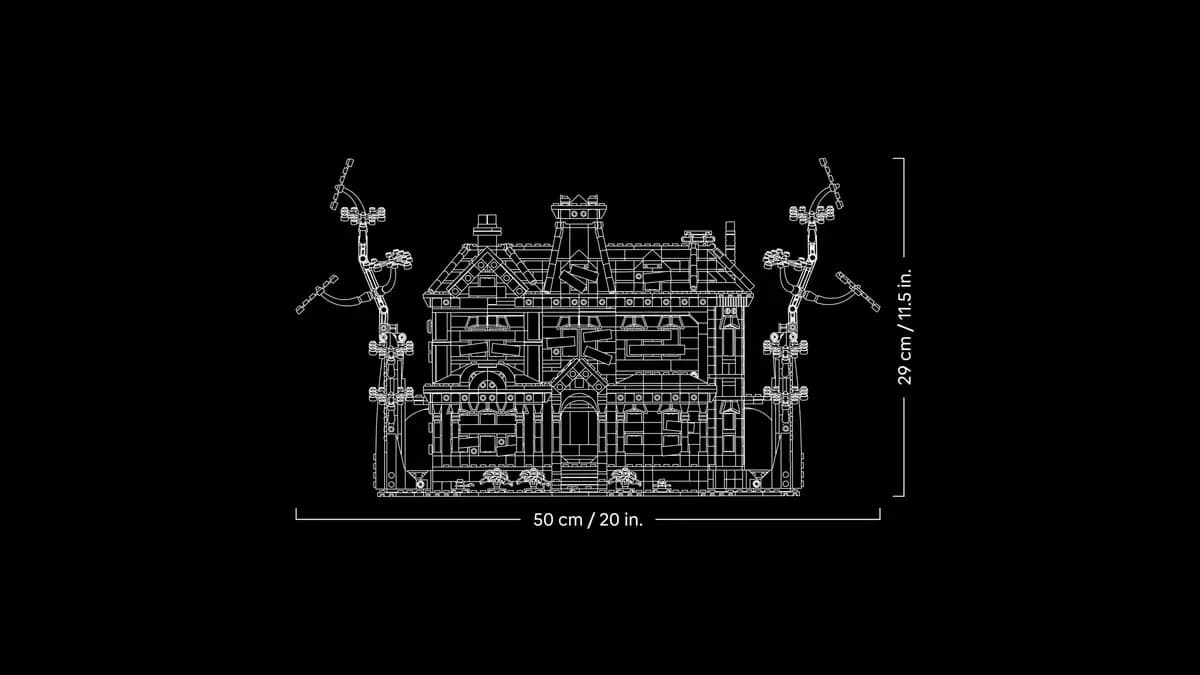 LEGO Stranger Things: The Creel House 11370 [2593 pieces, ages 18+, LEGO® Icons]