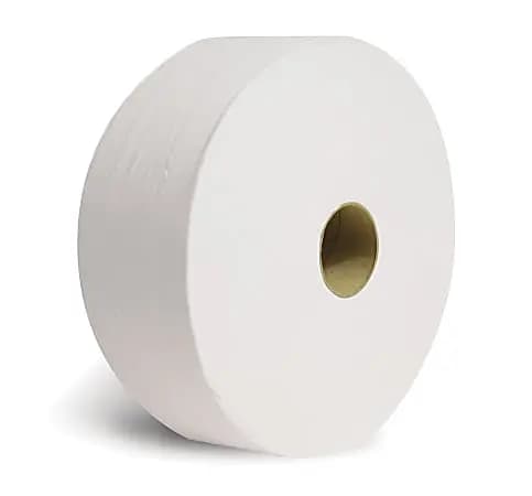 Cascades PRO Perform® 100% Recycled Jumbo Toilet Paper, Pack Of 6 Rolls, for Tandem® JRT Dispensers [size class Jumbo, color White, Number Of Rolls Per Unit 6, Number Of Units 1]