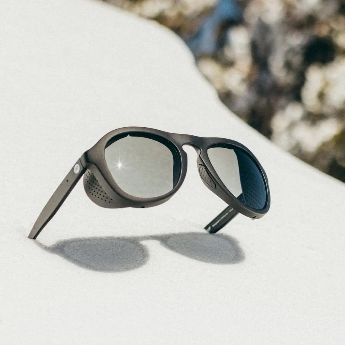 Sunski Treeline Black Slate [polarized polycarbonate, large, recycled resin]