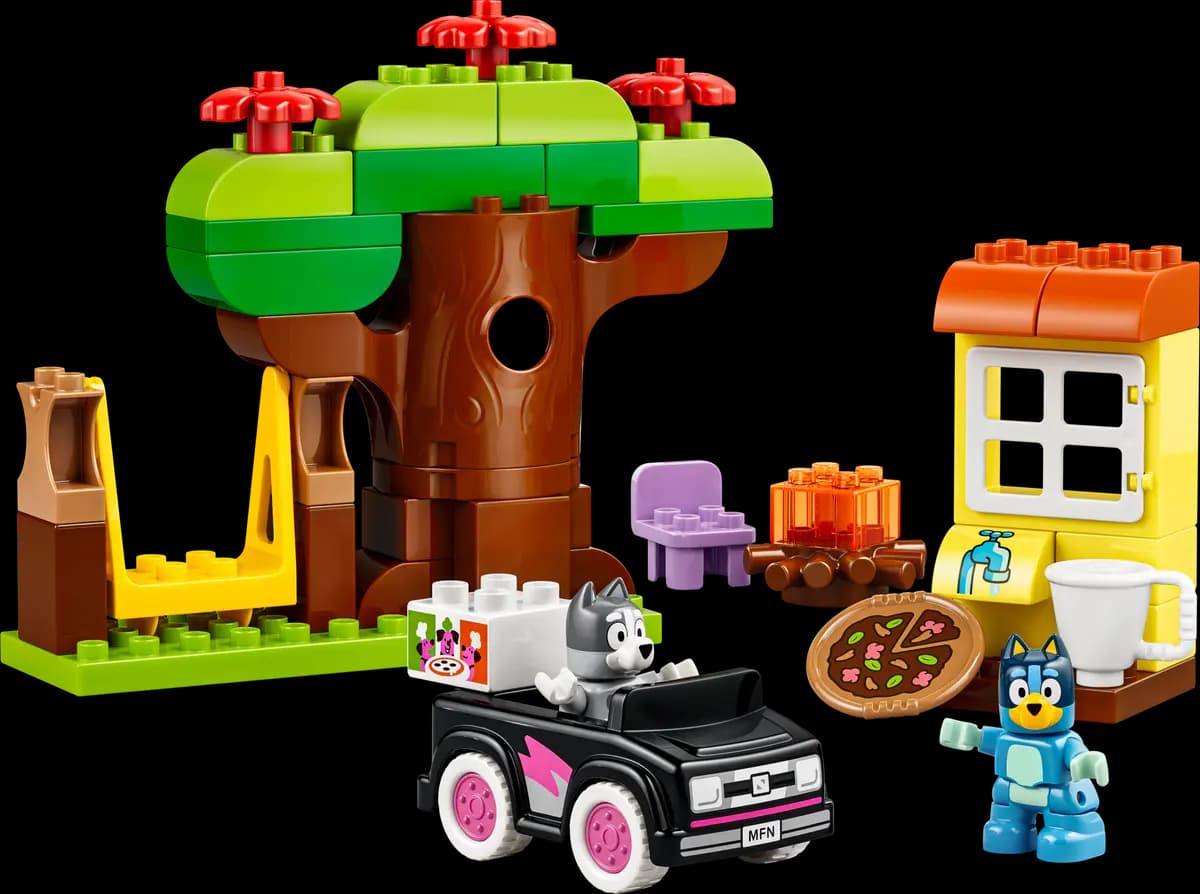 LEGO Pizza Girls with Muffin and Bluey 10469 [44 pieces, ages 2+, DUPLO®]
