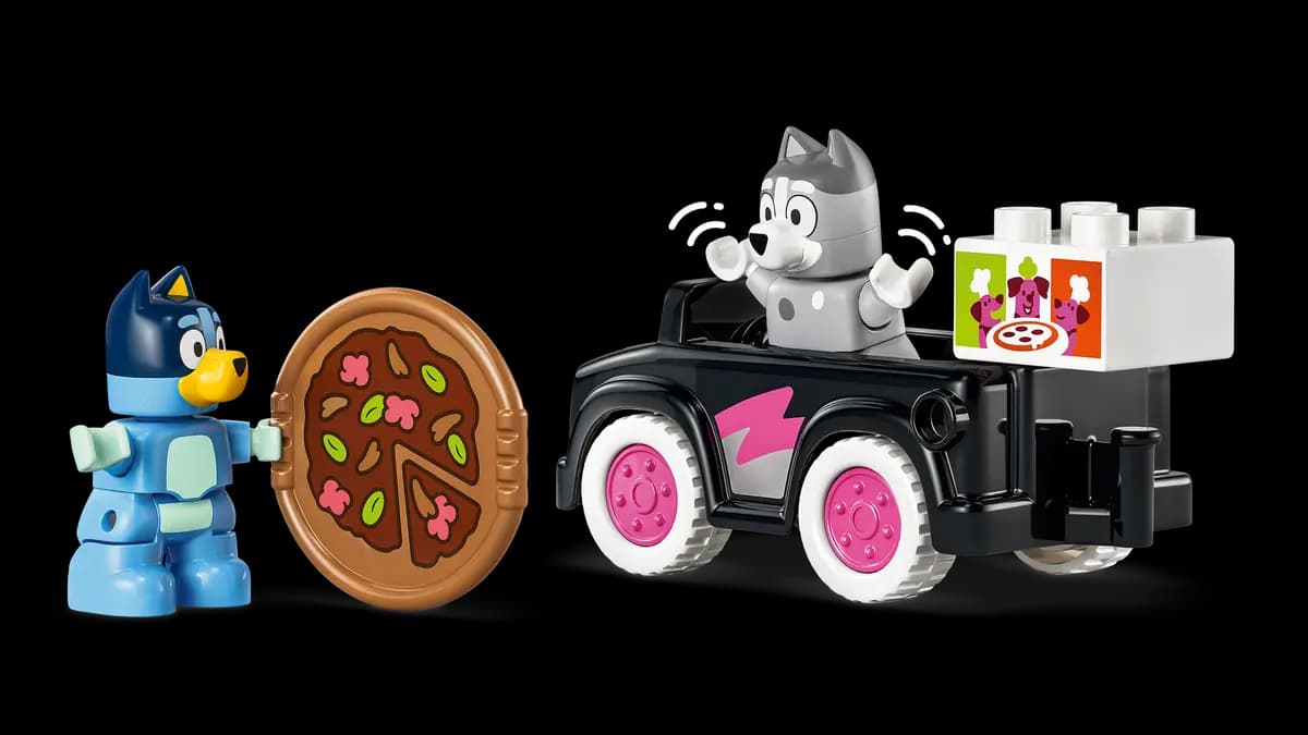LEGO Pizza Girls with Muffin and Bluey 10469 [44 pieces, ages 2+, DUPLO®]