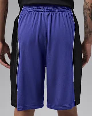 Jordan Sport Men's Dri-FIT 9" Y2K Shorts Light Concord/White/Black [Body: 100% Polyester; Pocket Bags: 100% Polyester, Machine wash, XS-3XL]