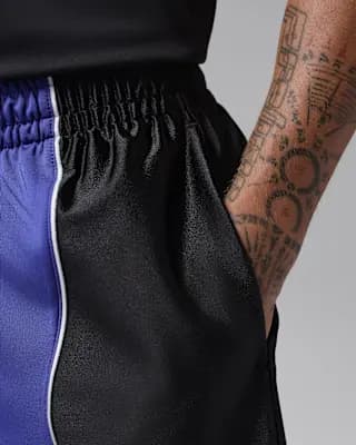 Jordan Sport Men's Dri-FIT 9" Y2K Shorts Light Concord/White/Black [Body: 100% Polyester; Pocket Bags: 100% Polyester, Machine wash, XS-3XL]