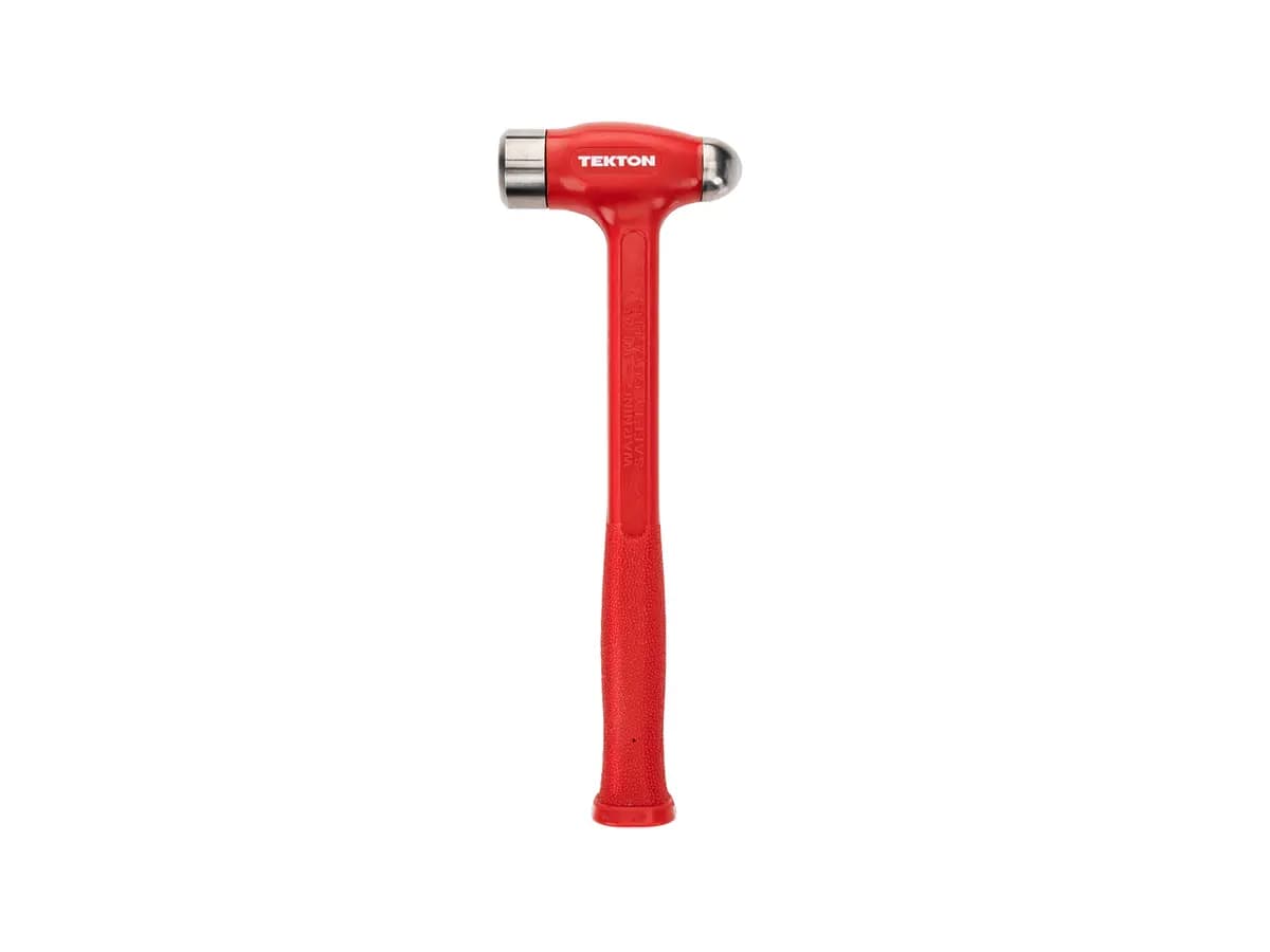 TEKTON 36 oz. Ball Peen Dead Blow Hammer [A. Length (in.) 13.1, B. Width (in.) 4.6, C. Height (in.) 1.5]
