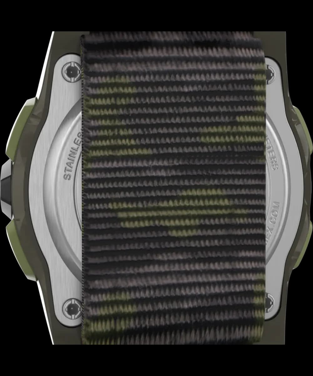 Timex Time Machines 35mm Green/Brown Camo Fast Wrap Kids Digital [Fabric]