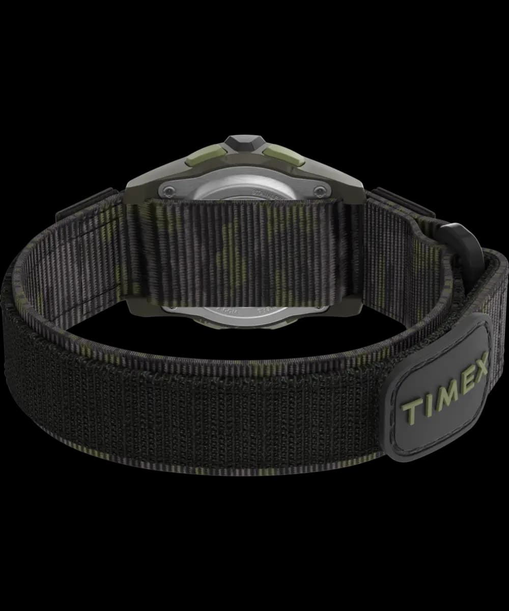 Timex Time Machines 35mm Green/Brown Camo Fast Wrap Kids Digital [Fabric]