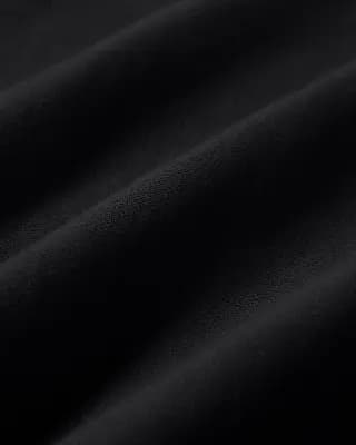 Nike Studio Fleece Heavyweight Women's Oversized High-Rise Joggers Total Black/Sail [Body: 80% Cotton/20% Polyester. Rib: 97% Cotton/3% Spandex., Machine wash, XXS (00)-XXS Tall]