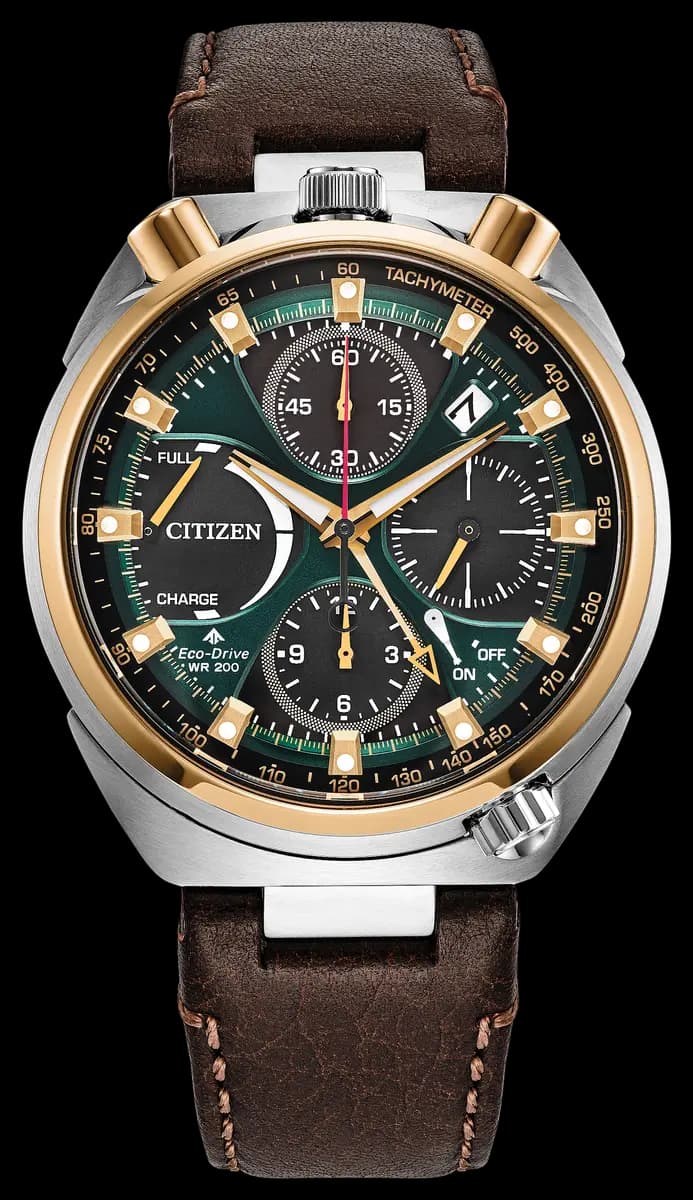 Citizen Promaster Tsuno Chrono Racer AV0104-06W [44.5mm, E210 Eco-Drive, WR200/20Bar/666ft]