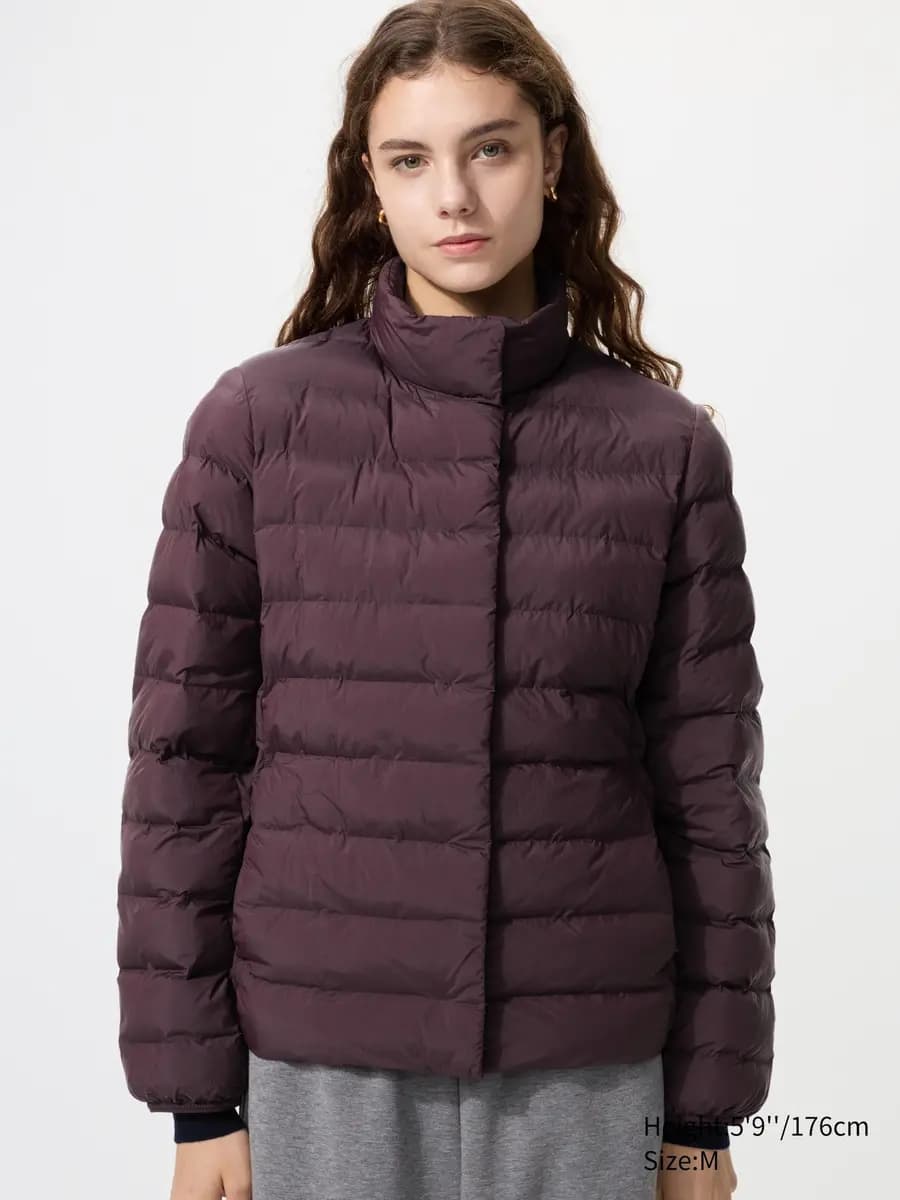 Uniqlo PUFFTECH Jacket Brown [Imported, Hand wash cold, Do not dry clean, Hand-washable. Dries faster than natural down.]