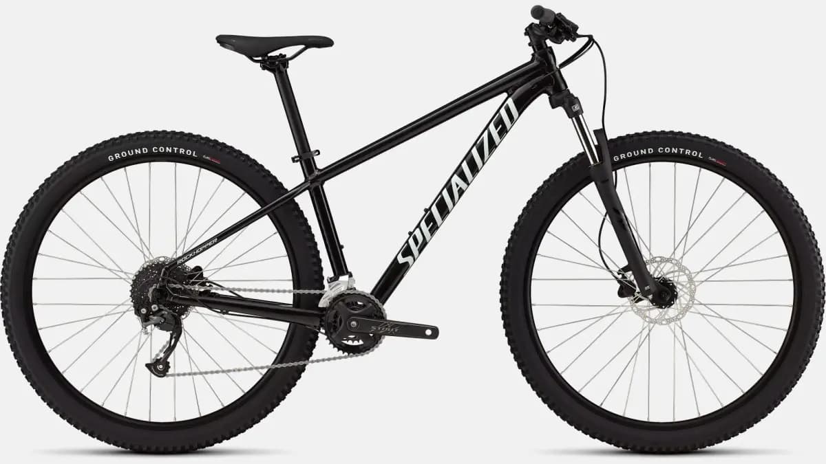 Specialized Rockhopper [Specialized A1 premium butted alloy, zero-stack head tube, internal cable routing, 135x9mm forged dropouts, chainstay-mounted disc brake, replaceable alloy 