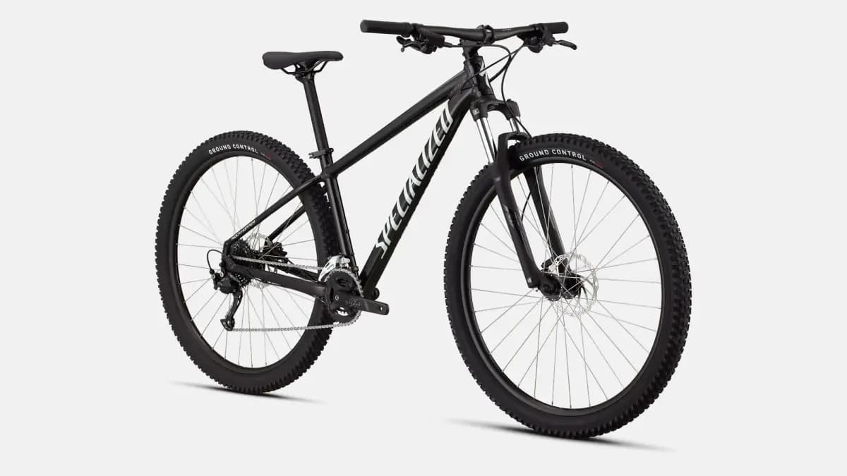 Specialized Rockhopper [Specialized A1 premium butted alloy, zero-stack head tube, internal cable routing, 135x9mm forged dropouts, chainstay-mounted disc brake, replaceable alloy 