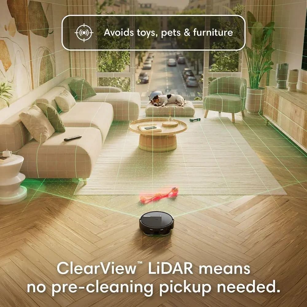 iRobot Roomba Plus 415 Combo robot + AutoWash dock Black [11.73 (L) x 11.93 (W) x 3.29 (H), 6.44, 5200mAh NCM]