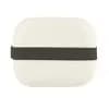 W&P Design Reusable Modular Bento Lunch Box 3 Adjustable Compartments Cream [Capacity (Volume) 1.5 Liter, Care & Cleaning Dishwasher-Safe, Microwave-Safe]