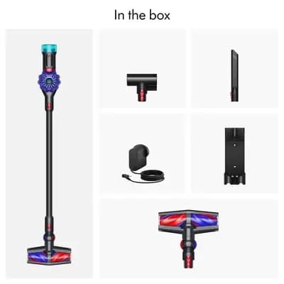 Dyson V10 Cordless Stick Vacuum 9.8" Cleaning Path Blue/Black [9.84 Inches, Battery, 0 Centimeter]