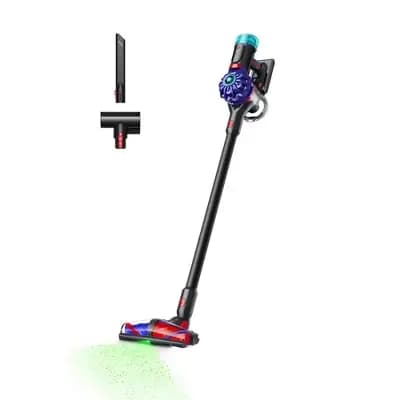 Dyson V10 Cordless Stick Vacuum 9.8" Cleaning Path Blue/Black [9.84 Inches, Battery, 0 Centimeter]