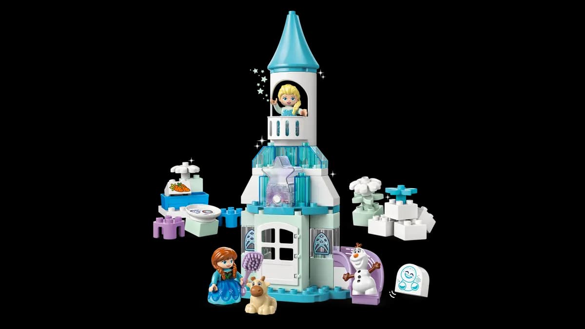 LEGO Anna and Elsa's Frozen Castle Party 10455 [54 pieces, ages 2+, DUPLOÃƒÆ’Ã†â€™ÃƒÂ¢Ã¢â€šÂ¬Ã…Â¡ÃƒÆ’Ã¢â‚¬Å¡Ãƒâ€šÃ‚Â®]
