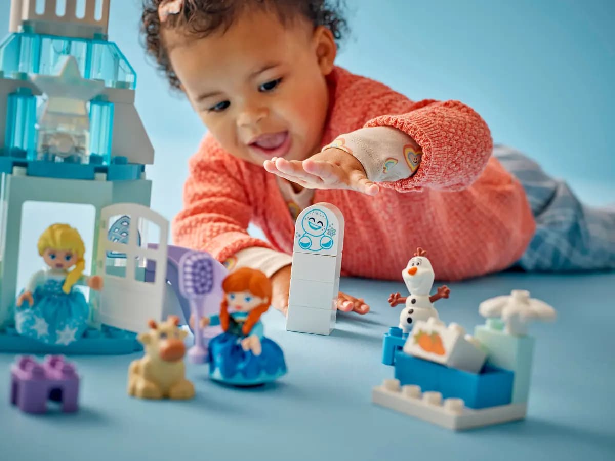 LEGO Anna and Elsa's Frozen Castle Party 10455 [54 pieces, ages 2+, DUPLOÃƒÆ’Ã†â€™ÃƒÂ¢Ã¢â€šÂ¬Ã…Â¡ÃƒÆ’Ã¢â‚¬Å¡Ãƒâ€šÃ‚Â®]