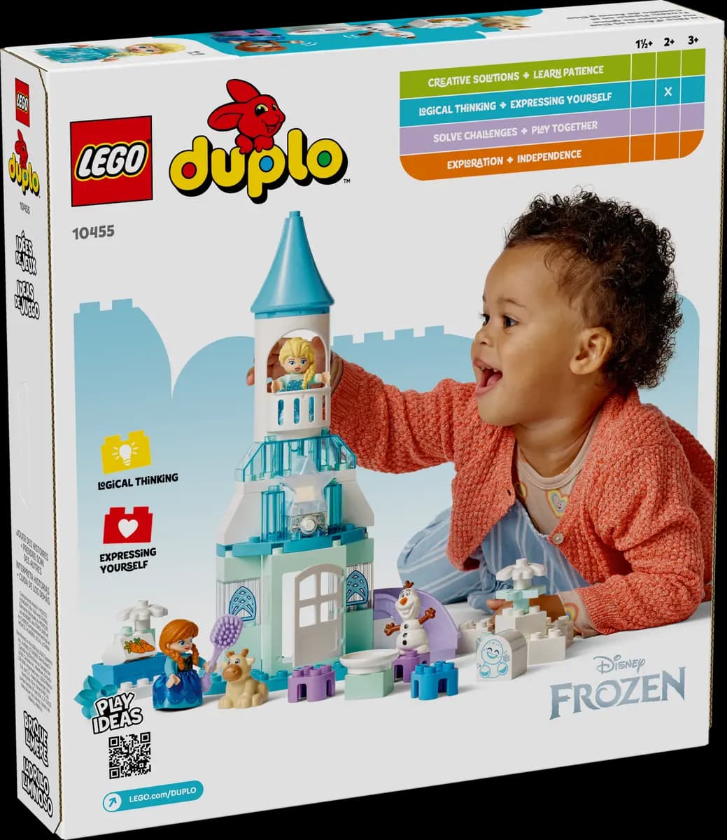 LEGO Anna and Elsa's Frozen Castle Party 10455 [54 pieces, ages 2+, DUPLOÃƒÆ’Ã†â€™ÃƒÂ¢Ã¢â€šÂ¬Ã…Â¡ÃƒÆ’Ã¢â‚¬Å¡Ãƒâ€šÃ‚Â®]