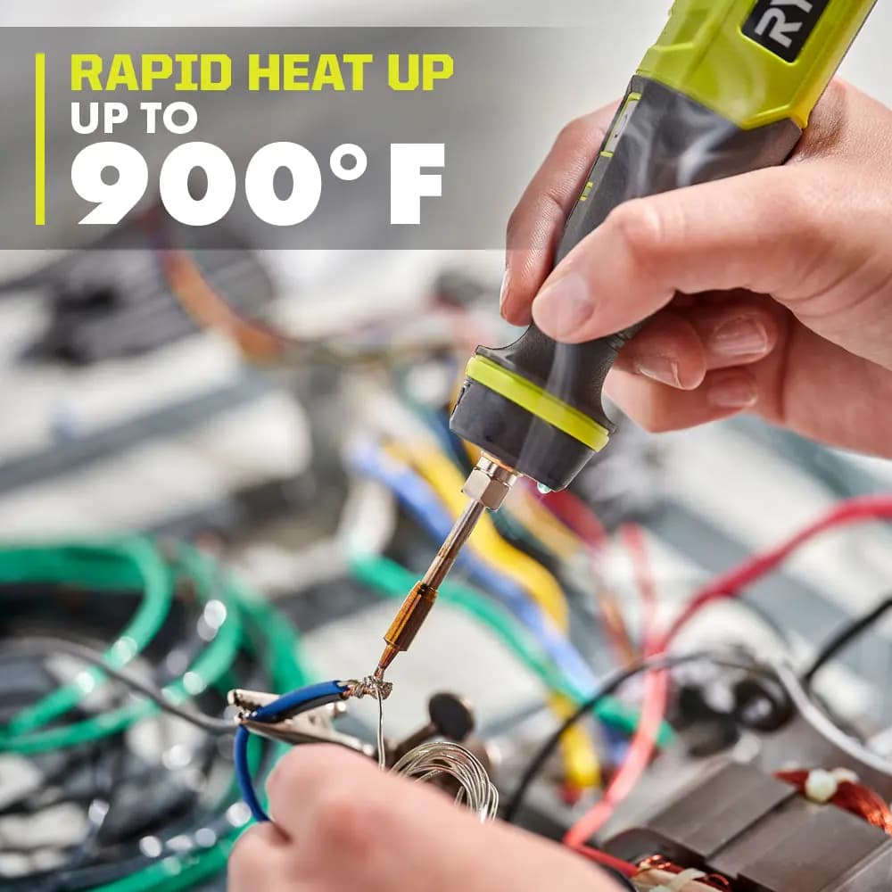 RYOBI USB Lithium Soldering Pen Kit [USB Cable 21", Capacity 2Ah, Voltage 4V]