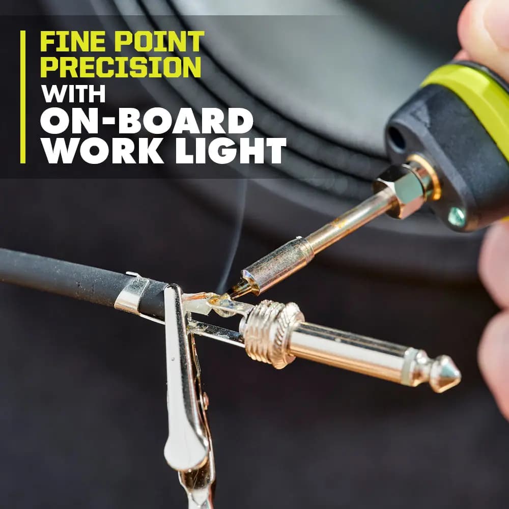 RYOBI USB Lithium Soldering Pen Kit [USB Cable 21", Capacity 2Ah, Voltage 4V]