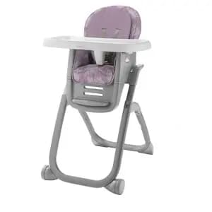 Graco DuoDiner DLX 6-in-1 Standard High Chair - Lilac Mod [Dimensions (Overall) 43.25 Inches (H) x 28.25 Inches (W) x 24, Weight 22.69 Pounds, Holds up to 60 Pounds, Suggested Age 