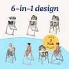 Graco DuoDiner DLX 6-in-1 Standard High Chair - Lilac Mod [Dimensions (Overall) 43.25 Inches (H) x 28.25 Inches (W) x 24, Weight 22.69 Pounds, Holds up to 60 Pounds, Suggested Age 