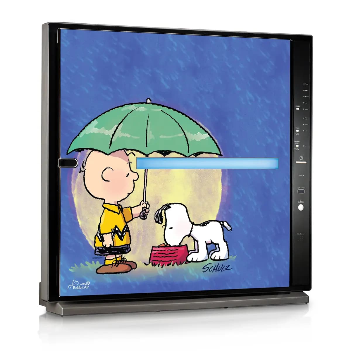 Rabbit Air MinusA2 Peanuts Edition [19.4 lbs., 20H x 21.4W x 7D in., 815 sq. ft.]