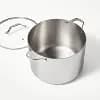 16qt Stainless Steel Stock Pot Silver - Figmint™ [11.8 Inches, 8.9 Pounds, Stainless Steel]
