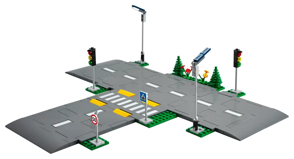 LEGO Road Plates 60304 [112 pieces, ages 5+, City]