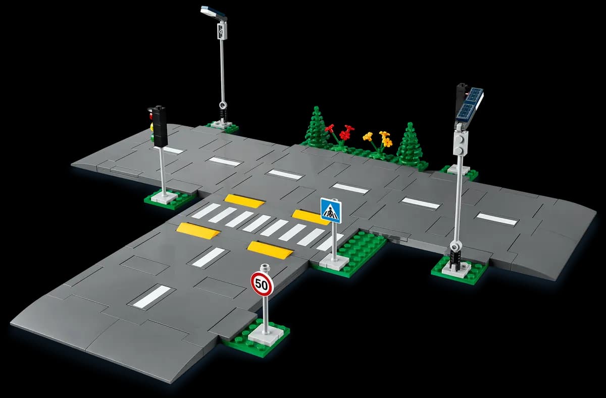 LEGO Road Plates 60304 [112 pieces, ages 5+, City]