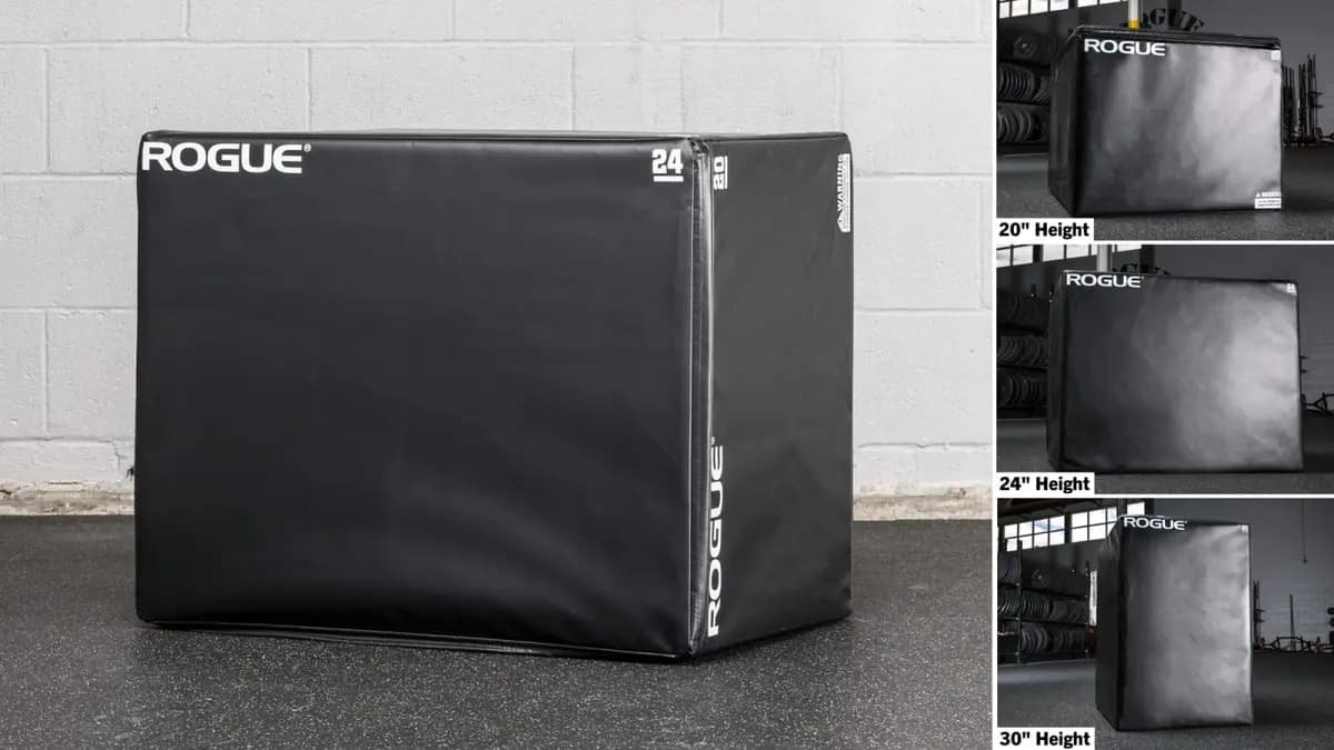 Rogue Fitness Rogue Foam Games Box [Black, Yes, 50LB]