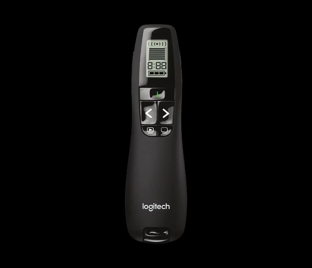 Logitech R800 - Black [5.28 in (134 mm), 1.5 in (38 mm), 1.1 in (28 mm)]