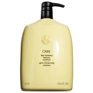 Oribe Hair Alchemy Strengthening Conditioner 33.8 oz / 1 L [Fine, Medium, and Thick, 33.8 oz / 1 L, Curative Blend (Chia Seed, Bio-Fermented Bamboo Leaf, and Plant-Based Protein)]