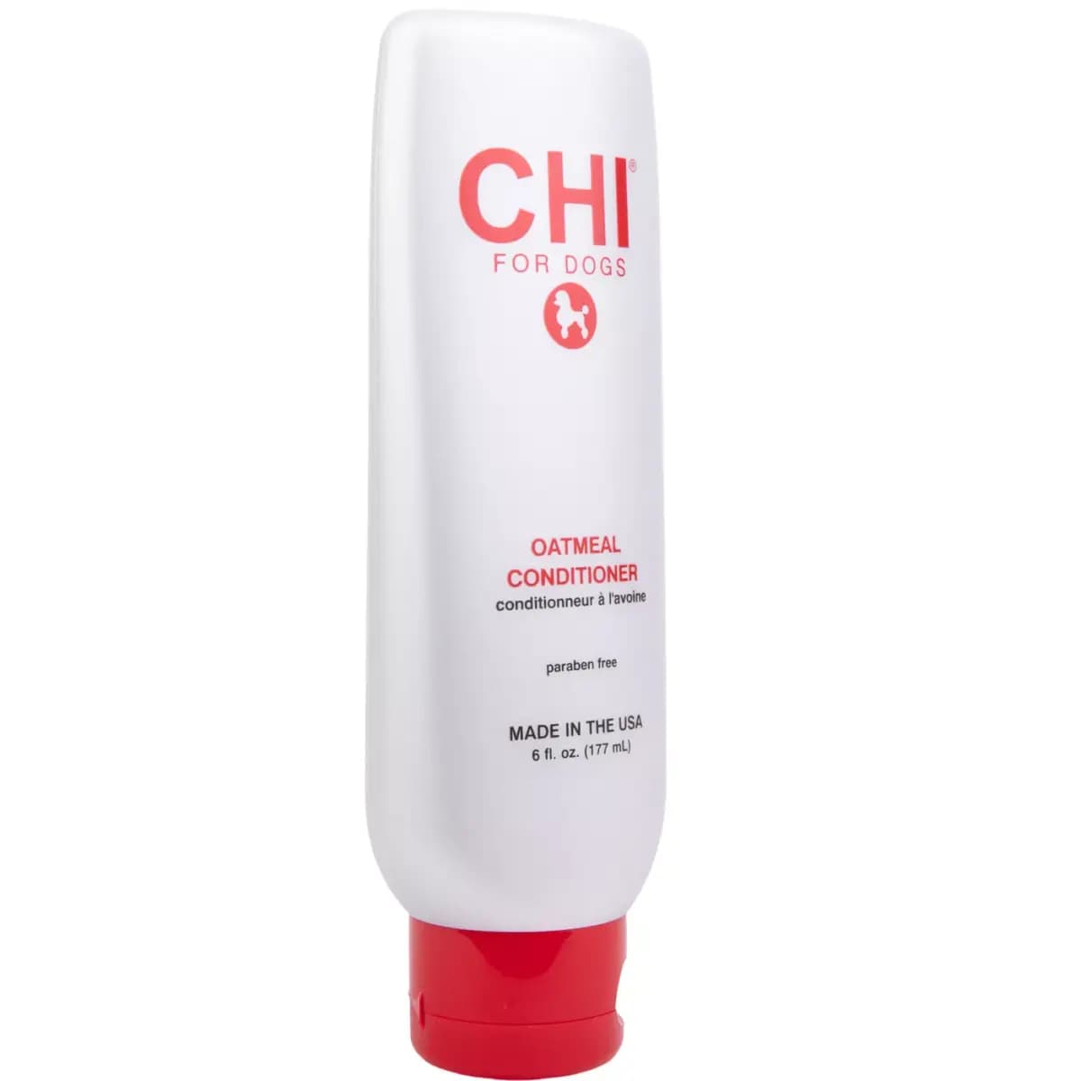 CHI® Oatmeal Dog Conditioner for Dry Skin - 6 oz [Intended For All dogs, Includes 6 Fl oz bottle of dog conditioner, Health Consideration Skin & Coat, Use Indoor and Outdoor use]