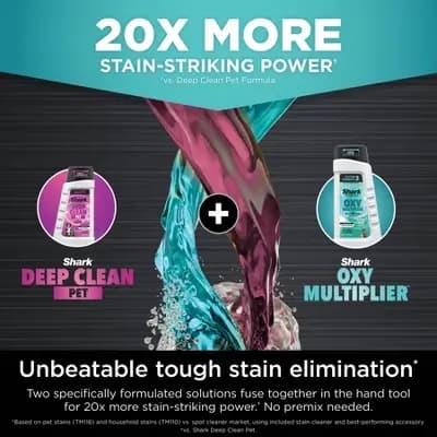 Shark StainStriker HairPro Portable Carpet Spot Cleaner PX251TGT Gray [12 Feet, 3 Inches, Electric]