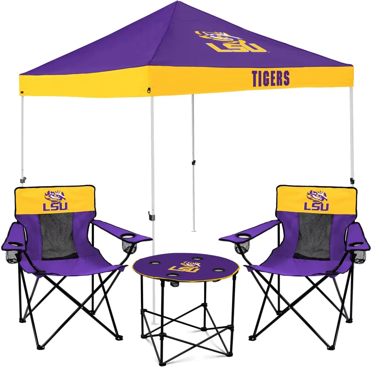 Academy Sports + Outdoors Academy Sports + Outdoors Easy Shade 10 ft x 10 ft Slant Leg Canopy [Yes, Yes, Tailgating,Outdoor Living]