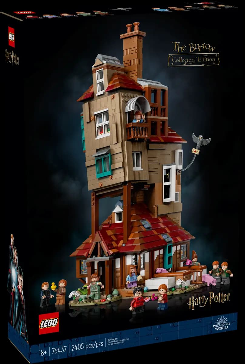 LEGO The Burrow – Collectors' Edition 76437 [2405 pieces, ages 18+, Harry Potter™]