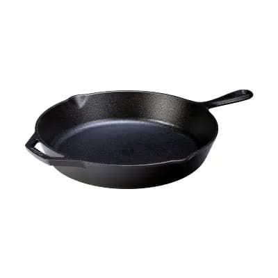 Lodge 12" Cast Iron Skillet [12.0 Inches, 8.5 Pounds, Cast Iron]