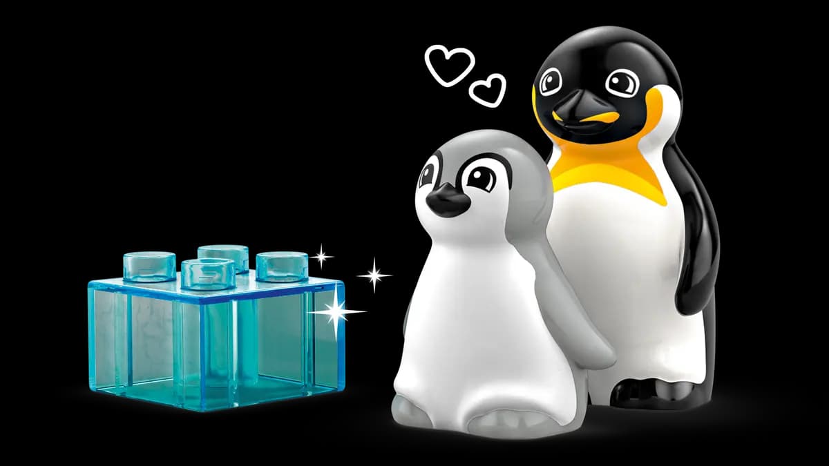 LEGO Wild Animal Families: Penguins & Lions 10442 [10 pieces, ages 2+, DUPLO®]
