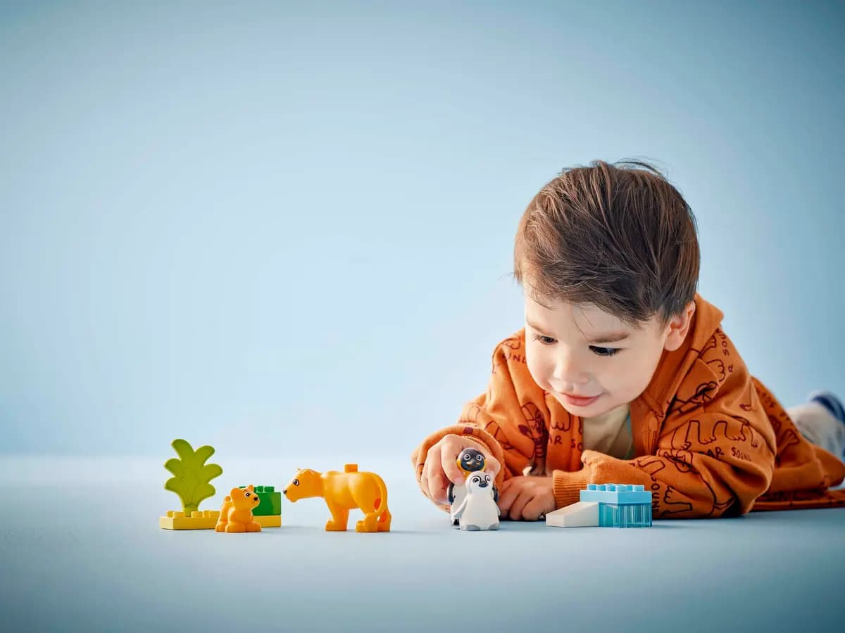 LEGO Wild Animal Families: Penguins & Lions 10442 [10 pieces, ages 2+, DUPLO®]