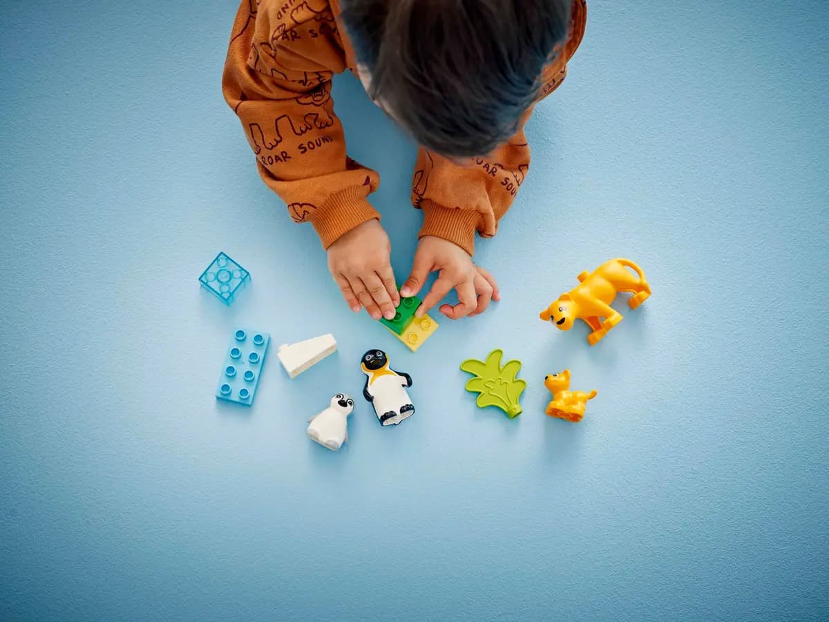 LEGO Wild Animal Families: Penguins & Lions 10442 [10 pieces, ages 2+, DUPLO®]